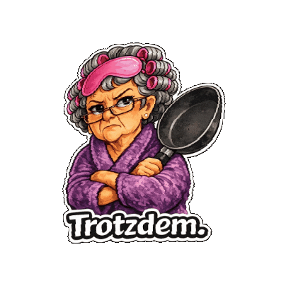 Ja Pfanne Sticker