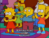 excited homer simpson GIF