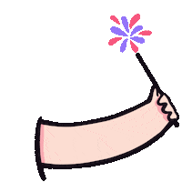Party Celebrating Sticker