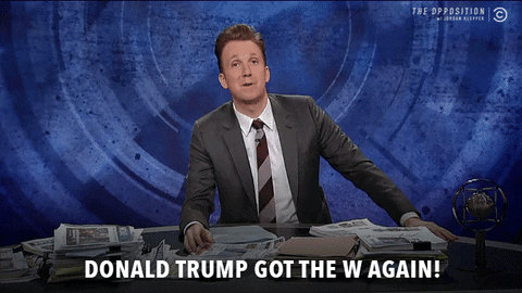 donald trump w GIF by The Opposition w/ Jordan Klepper