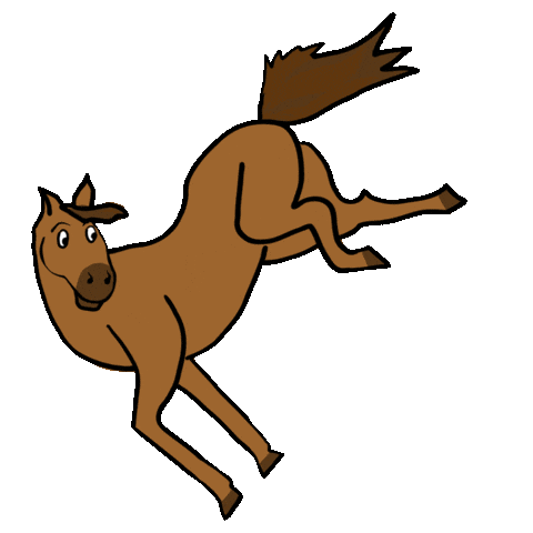 Horse Ds Sticker by Dreamers & Schemers