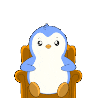 Penguin Wow Sticker by Pudgy Penguins