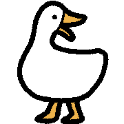 Bird Duck Sticker