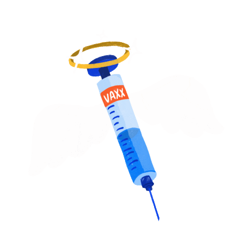 Angel Virus Sticker by Art and Fact