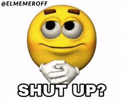 Animation Shut Up GIF