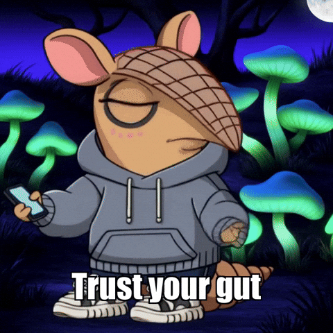 Wisdom Intuition GIF by Chillo Dillo