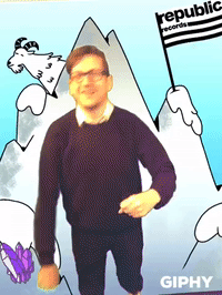 framebeta GIF by Republic Records Holiday Party GIFs