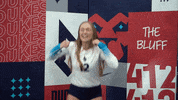 Volleyball Jumping GIF by GoDuquesne