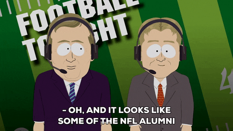 announcing troy aikman GIF by South Park 