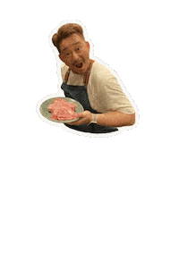 焼肉 Sticker by ASF brush