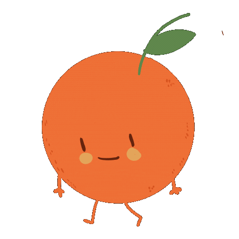 vannesacortes giphyupload orange fruit naranja Sticker
