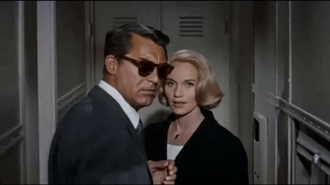 screenchic giphygifmaker hitchcock screenchic carygrant GIF