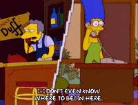 speaking marge simpson GIF