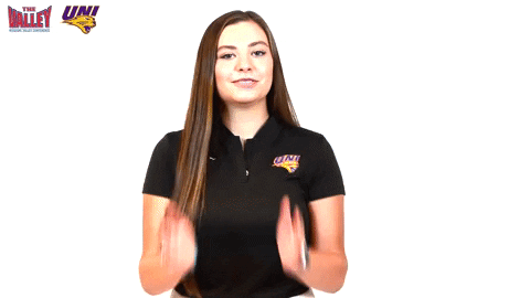 Northern Iowa Panthers GIF by Missouri Valley Conference