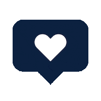 Xavier Musketeers Blue Heart Sticker by Xavier University