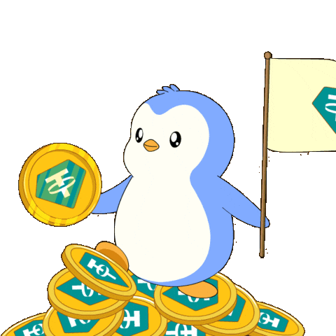 Money Crypto Sticker by Pudgy Penguins