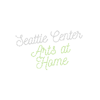 Arts At Home Sticker by Seattle Center