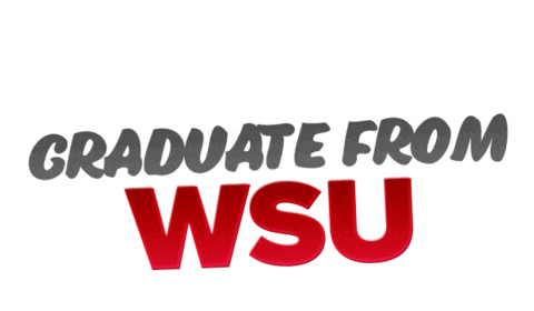 Washington State University Go Cougs Sticker by WSU Pullman