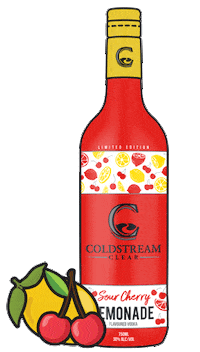 Cheers Vodka Sticker by Coldstreamclear