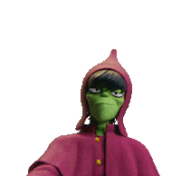 Murdoc Niccals 3D Sticker by Gorillaz