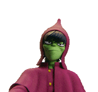 Murdoc Niccals 3D Sticker by Gorillaz