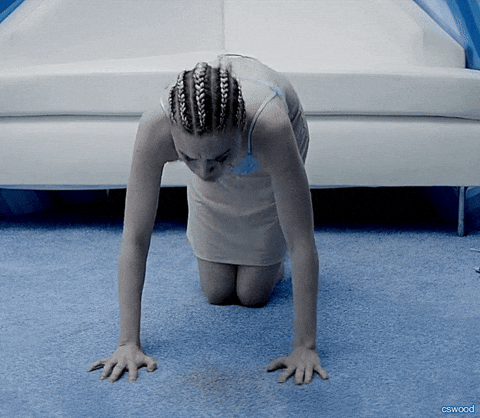cswood giphyupload horror eyeball neon demon GIF