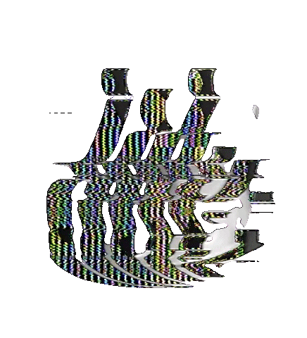 Glitch Emoji Sticker by #BASILIO