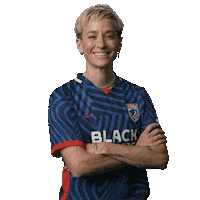 Megan Rapinoe Smile Sticker by National Women's Soccer League