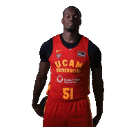 Basket Tumba Sticker by UCAM Universidad