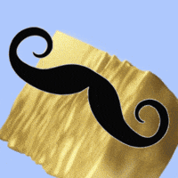 Gentlemans Ride Mustache GIF by TeaCosyFolk