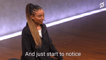 Notice How The Body Feels