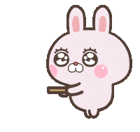Rabbit Serving Sticker
