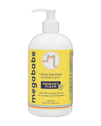 Hand Sanitizer Sticker by Megababe