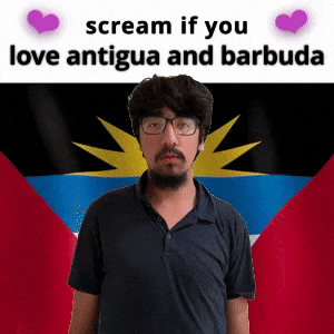 (silent) scream if you love antigua and barbuda