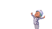 Happy 3D Sticker by Kitoons