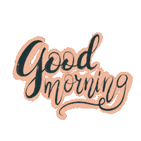 Happy Good Morning Sticker