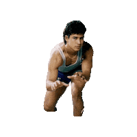 Wrestling Mario Sticker by Dan Gable Museum