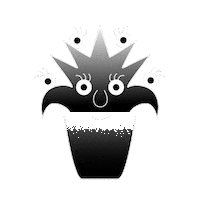 Endel_Sound eye plant jogging endel Sticker