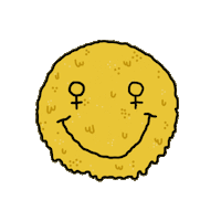 Happy Smiley Face Sticker