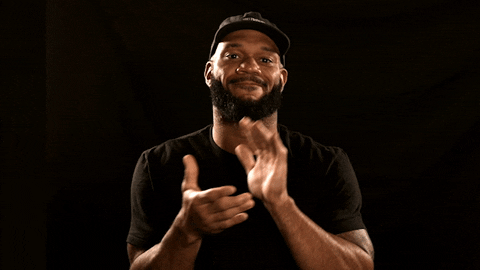 Green Bay Packers Slow Clap GIF by Martellus Bennett's Text Back Pack
