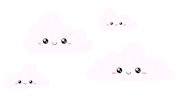 Happy Cloud Sticker