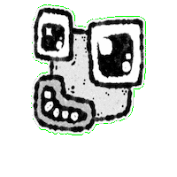 Art Face Sticker by dnldzee