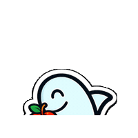 humbleshark health healthy apple fruit Sticker