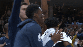 celebrate indiana pacers GIF by NBA