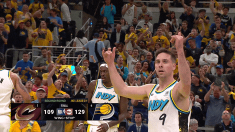 Lets Go Indiana GIF by NBA
