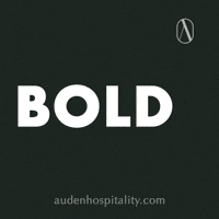 Be Bold London GIF by Auden Hospitality