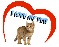 My Pet Love Sticker