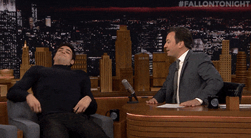 fallontonight excited wave mom jimmy fallon GIF