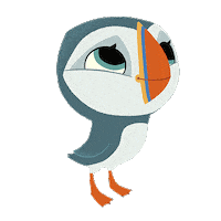 Sleepy Owl Sticker by Puffin Rock