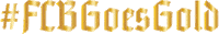 christmas gold Sticker by FCB Inferno